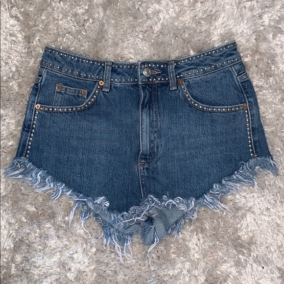 Topshop Pants - TOPSHOP Denim Shorts